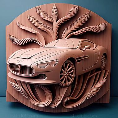 3D модель Maserati Coup (STL)